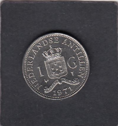 Beschrijving: 1 Gulden JULIANA